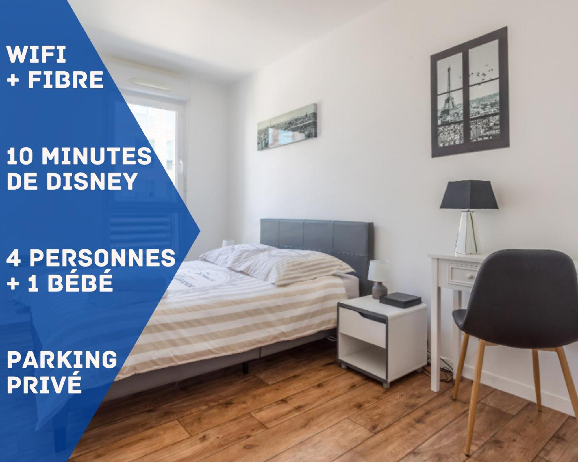 Appartement Confort Paris Montevrain Bagian luar foto